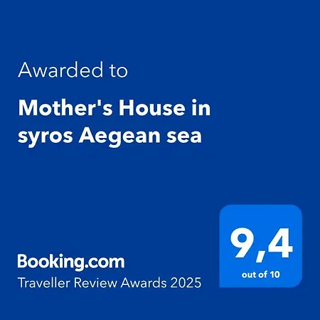 Mother's House In Syros Aegean Sea * Posidhonia (Syros)