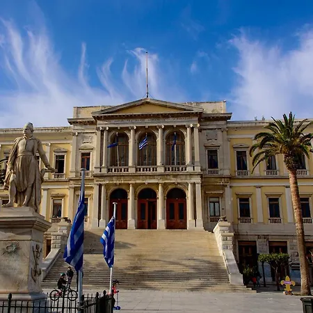 Mother's House In Syros Aegean Sea *