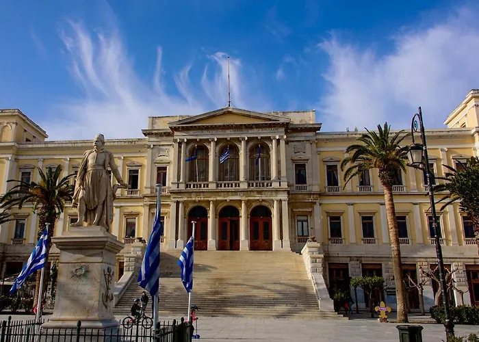Mother's House In Syros Aegean Sea *